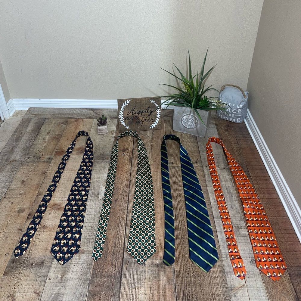 Bundle brooks brothers makers all silk ties assorted